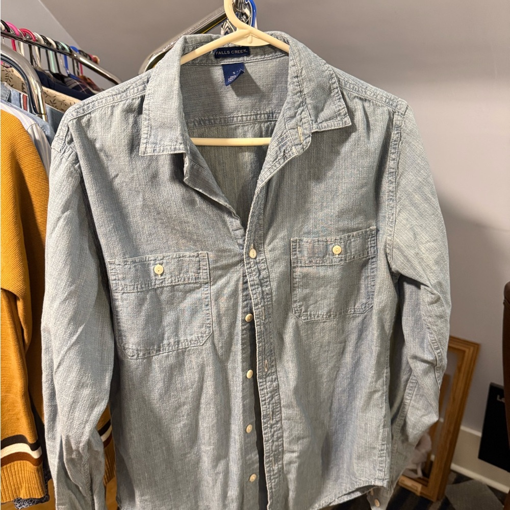 Falls Creek Light Blue Denim Shirt